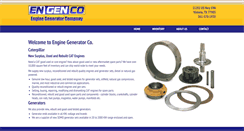 Desktop Screenshot of en-gen-co.com
